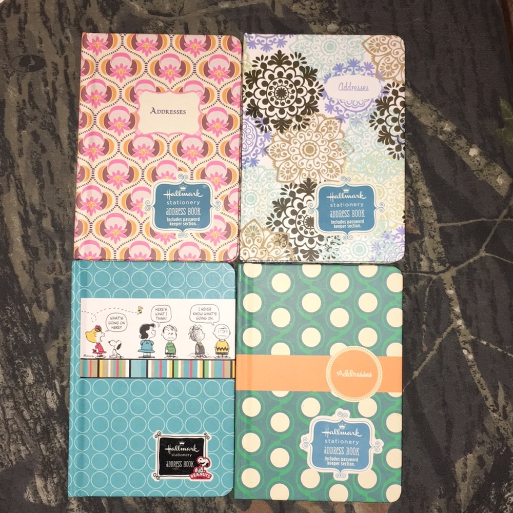Hallmark Stationary Name, Phones & Address Book.